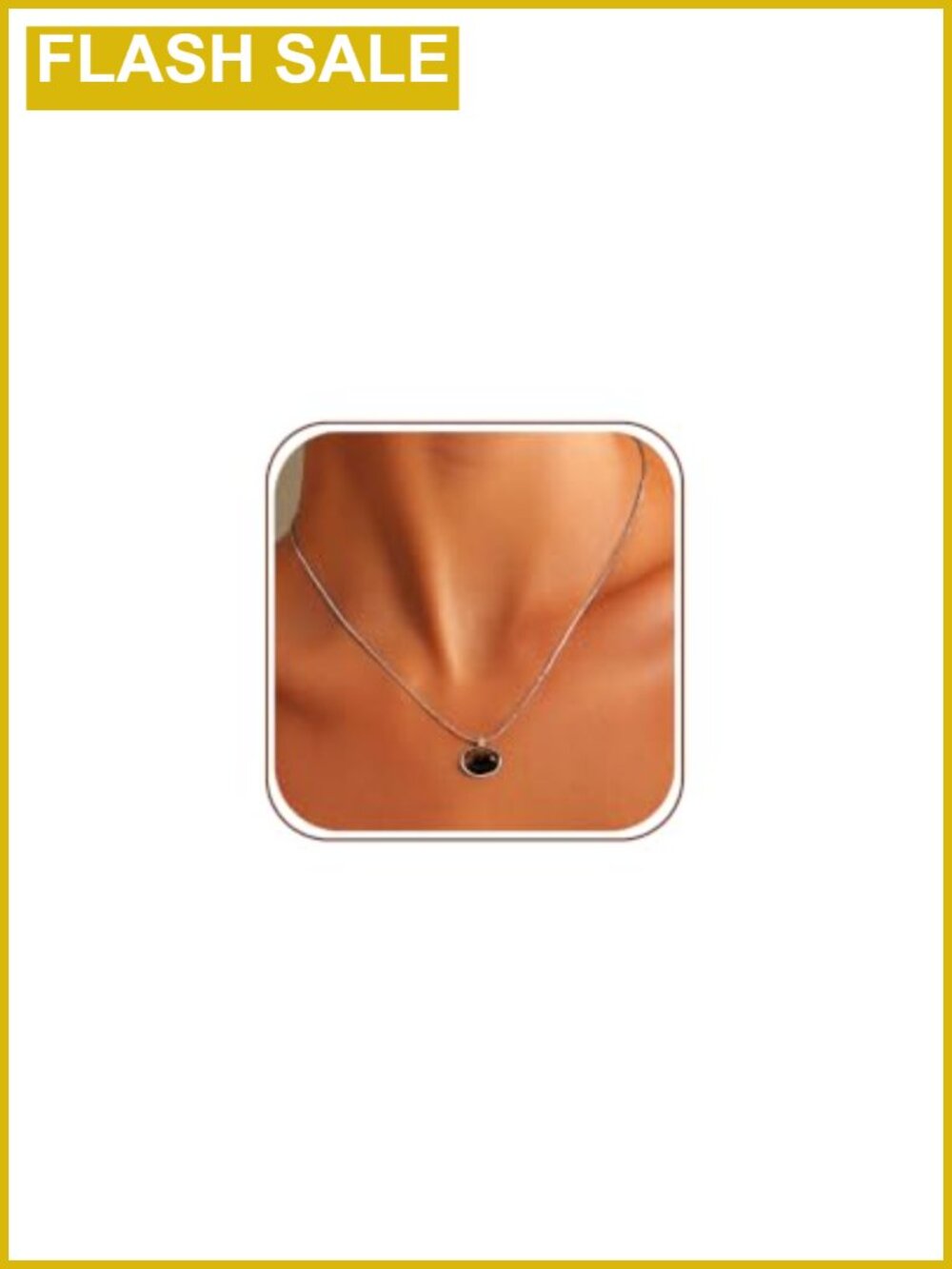 Tiger Eye Pendant Necklace 925 Silver 16"